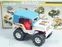 Brinquedo antigo - Bandeirante Banesa - Jeep vers�o Passeio Cole��o Rod�o com 11,00 cm de comprimento D�cada de 1980