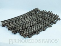 1. Brinquedos antigos - Lionel - Conjunto com 16 Trilhos O72 Bitola O Forma um circulo com 74 polegadas de diâmetro Década de 1950 