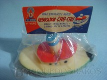 1. Brinquedos antigos - Estrela - Rebocador Chu-Chu com 15,00 cm de comprimento Década de 1960