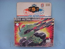 Brinquedos Antigos - Estrela - Comandos em Ação Robo-Metralhadora lacrado