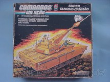 Brinquedos Antigos - Estrela - Comandos em Ação Super Tanque Canhão lacrado