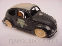 1. Brinquedos antigos - Estrela - Volkswagen Sedan com 6,00 cm de comprimento Rádio Patrulha Década de 1950