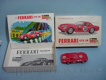 Brinquedos Antigos - Monogram - Ferrari 250 GTO Le Mans kit montado Década de 1970 Brinquedos Antigos - Monogram - Ferrari 250 GTO Le Mans kit montado Década de 1970
