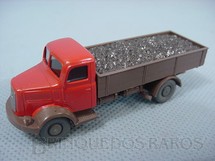 1. Brinquedos antigos - Wiking - Caminhão Bussing Carga seca com carvão escala HO