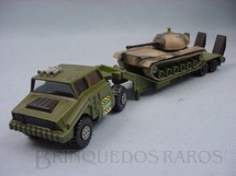 Brinquedos Antigos - Matchbox - Tank Transporter with M48 Tank Battle Kings