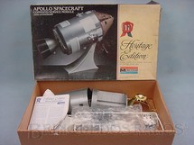Brinquedos Antigos - Monogram - Apollo Spacecraft módulo de comando e de serviço do Programa Apollo Brinquedos Antigos - Monogram - Apollo Spacecraft módulo de comando e de serviço do Programa Apollo