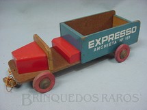 1. Brinquedos antigos - Man. Brinquedos Castelo - Caminhão com 27,00 cm de comprimento Expresso Anchieta Ano 1953