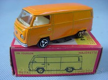 Brinquedos Antigos - Majorette - Volkswagen Kombi Fourgon Década de 1970