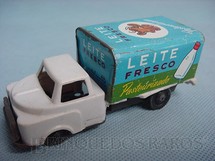 Brinquedos Antigos - Metalma - Caminhão Leite Fresco com 10,00 cm de comprimento Década de 1960