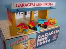 Brinquedos Antigos - Estrela - Garagem Mini Frota completa com quatro veículos Década de 1980