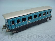 1. Brinquedos antigos - Estrela - Carro de Passageiros E.F.E. azul