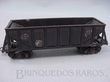 1. Brinquedos antigos - Pioneer - Vagão Hopper preto Década de 1960