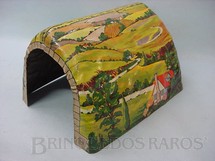 Brinquedos Antigos - Marx - Túnel de lata litografada com 18,00 cm de altura Década de 1950