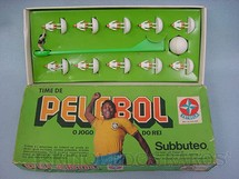 Brinquedos Antigos - Estrela - PeleBol O Jogo do Rei fabricado sob licença de Subbuteo Sports Game Ltd. Time do Santos Ano 1978