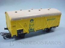 Brinquedos Antigos - Marklin - Vagão furgão de dois eixos Banana Jamaica decoração pintada Década de 1960