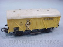 Brinquedos Antigos - Marklin - Vagão furgão de dois eixos Banana Jamaica decoração em decalcomania Década de 1960