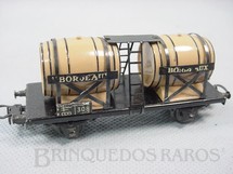 Brinquedos Antigos - Marklin - Vagão transporte de Vinho de dois eixos Bordeaux Década de 1960