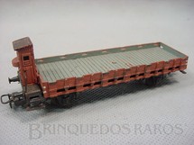 Brinquedos Antigos - Marklin - Vagão Gondola com cabine de breque e dois eixos Década de 1960