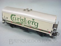 Brinquedos Antigos - Marklin - Vagão furgão Cerveja Carlsberg Década de 1960