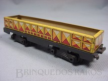 Brinquedos Antigos - Estrela - Vagão Gôndola Ferrorama amarelo Década de 1960