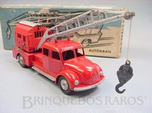 1. Brinquedos antigos - Marklin - Caminhão Magirus Deutz guindaste Autokran Década de 1960