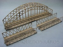 Brinquedos Antigos - Marklin - Conjunto de ponte em arco com três partes 72,00 cm de comprimento total Década de 1960