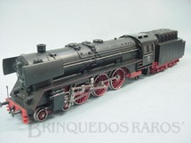1. Brinquedos antigos - Fleischmann - Locomotiva a vapor tipo 2`C1`  Linha DB toda em Metal Made in US Zone Ano 1954