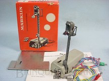 Brinquedos Antigos - Marklin - Sinaleiro luminoso Automático interrope a linha e pára o trem quando a luz for vermelha
