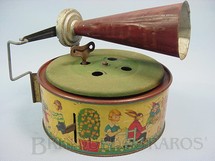 1. Brinquedos antigos - Kboo - Gramofone Keimola com 15,00 cm de diâmetro Década de 1930