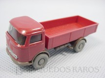1. Brinquedos antigos - Wiking - Caminhão Mercedes Benz cara-chata carga seca