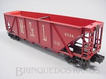 1. Brinquedos antigos - Lionel - Vagão 6536 Minneapolis + St. Louis Hopper Ano 1955 a 1963