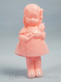 Brinquedos Antigos - Sem identificação - Boneca com Bebê 14,00 cm de altura Década de 1960