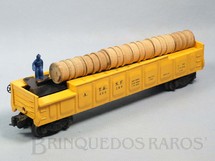 1. Brinquedos antigos - Lionel - Vagão 356250 Operating Barrel Car completo Ano 1955 a 1957