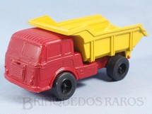 1. Brinquedos antigos - M.C.B. - Caminhão Basculante Alfa Romeo FNM 180 C Fenemê com 16,00 cm de comprimento Década de 1970