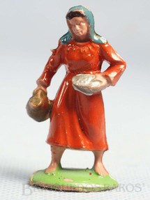1. Brinquedos antigos - Casablanca e Gulliver - Camponesa Série Presépio Casablanca numerado 229 Década de 1960