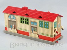 Brinquedos Antigos - T.N. - Estação com Controlador de velocidade e Apito 17,00 cm de comprimento Década de 1960