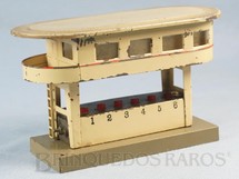 Brinquedos Antigos - Marklin - Cabine de Comando com 16,00 cm de comprimento e 9,00 cm de altura Bitola 00 Saída para 6 Desvios Década de 1940