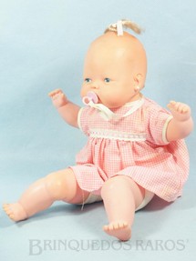 Brinquedos Antigos - Trol - Boneca Betina Bebê com Chupeta 33,00 Cm de altura Década de 1970