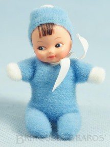 Brinquedos Antigos - Estrela - Boneca Miudinha mesmo tamanho da Fofolete 8,00 Cm de altura Olhos pintados Década de 1980