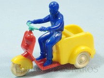 1. Brinquedos antigos - Mirim - Triciclo Lambreta de Entregas com 11,00 cm de comprimento Década de 1960