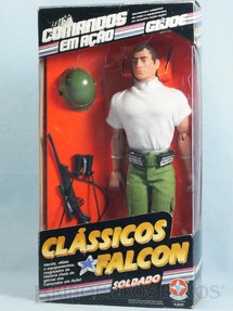 1. Brinquedos antigos - Estrela - Clássicos Falcon Soldado completo com o boneco Edição 1994 