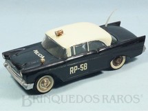 Brinquedos Antigos - Atma - Chevrolet Bel Air 1956 Policia com 30,00 cm de comprimento Década de 1960
