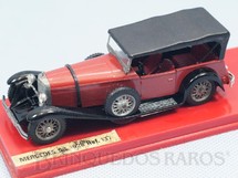 1. Brinquedos antigos - Solido-Brosol - Mercedes Benz SS 1928 marrom Fabricado pela Brosol Solido brésilienne Datada 11-1963