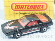 Brinquedos Antigos - Matchbox - Pontiac Firebird SE Superfast 