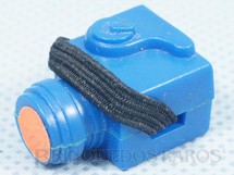 1. Brinquedos antigos - Estrela - Máquina Fotográfica azul Aventura busca Perigosa Série 1981