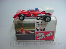 1. Brinquedos antigos - Politoys e Polistil - Ferrari 312 B formula 1 piloto Mario Andretti Polistil Década de 1970