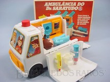 1. Brinquedos antigos - Estrela - Ambulância do Dr. Saratudo Década de 1980