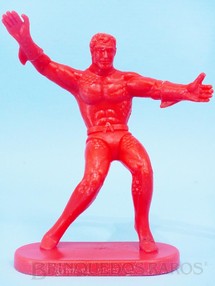 Brinquedos Antigos - Casablanca e Gulliver - Aquaman de plástico vermelho Década de 1970