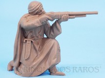 Brinquedos Antigos - Reamsa - Beduíno ajoelhado atirando com fuzil numerado 140 Figura Matriz do Conjunto Lawrence da Arábia da Comanche Reedição da Década de 1990