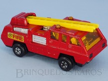Brinquedos Antigos - Matchbox - Blaze Buster Superfast chassi preto